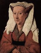 Portrait of Margarete van Eyck Jan Van Eyck